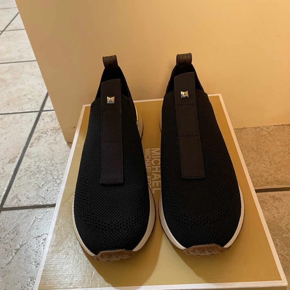 MICHAEL Michael Kors Bodie Studded Mesh Slip-On